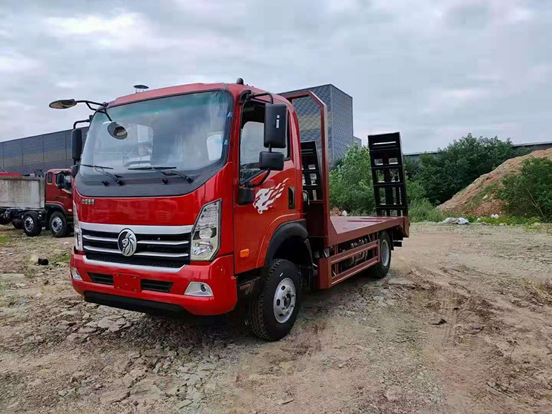 國(guó)六重汽王牌藍(lán)牌平板運(yùn)輸車