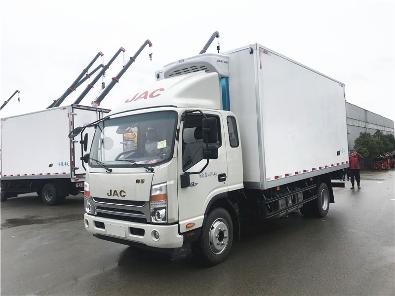 國(guó)六 江淮帥鈴Q7黃牌冷藏車